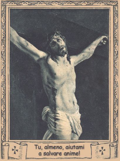 Image de Carte Prière de Jésus / Italien
