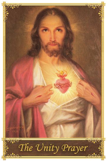 Image de Carte Prière / Unité Sacré-Coeur / Anglais