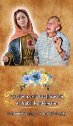 Image de Feuillet Béatification / Espagnol