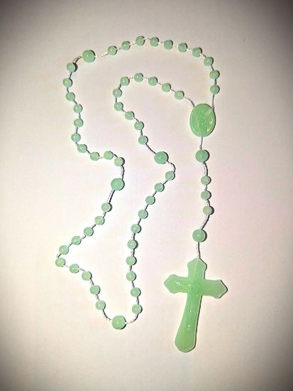 Image de Chapelet de Plastique Lumineux / Vert
