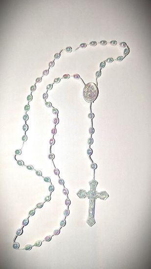 Picture of Rosary with beads / Mother-of-pearl