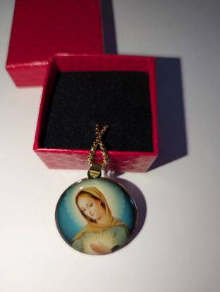 Picture of Medallion with chain / Gold-plated