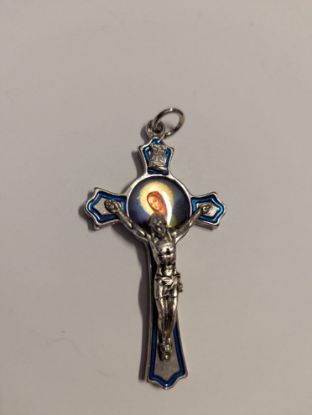 Picture of Metal Cross / Blue